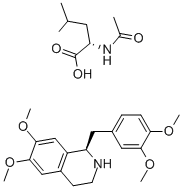 R-四氢罂粟碱 N-乙酰-L-亮氨酸盐